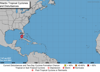 Tormenta tropical Elsa impacta en el suroeste de Florida