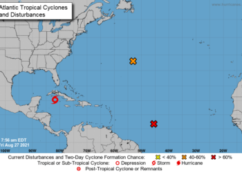 Tormenta Ida podría ser huracán sobre EEUU este fin de semana