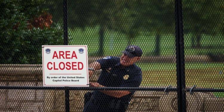 Policía de Washington tomó el Capitolio antes de las manifestaciones de este sábado