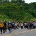 Caravana migrante suplica a Biden entrada a EEUU