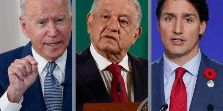 Biden, López Obrador y Trudeau sostendrán cumbre en Washington