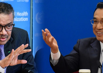 Tedros Adhanom Ghebreyesus y Li Keqiang conversaron sobre la necesidad de encontrar el origen de la Covid 19.