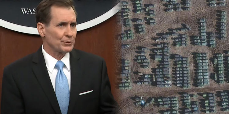 John Kirby ha dicho que siguen llegando más tropas rusas a la frontera con Ucrania.