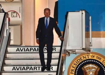 Biden llegó a Bruselas para Cumbre de la OTAN