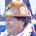 Evo Morales encabezó un evento en la ciudad andina de Oruro, por el 37 aniversario de su partido Movimiento al Socialismo - MAS.