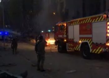 Rusia bombardeó Kiev durante visita de Guterres