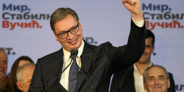 Otro amigo de Putin: Aleksandar Vucic reelecto presidente de Serbia