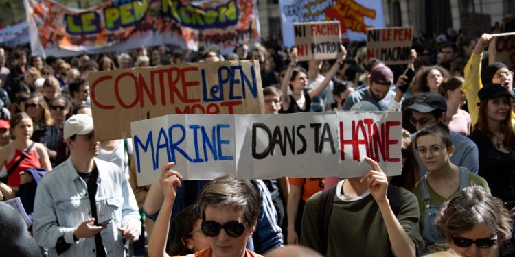 Marchas contra la derecha: Bloquearemos a Le Pen