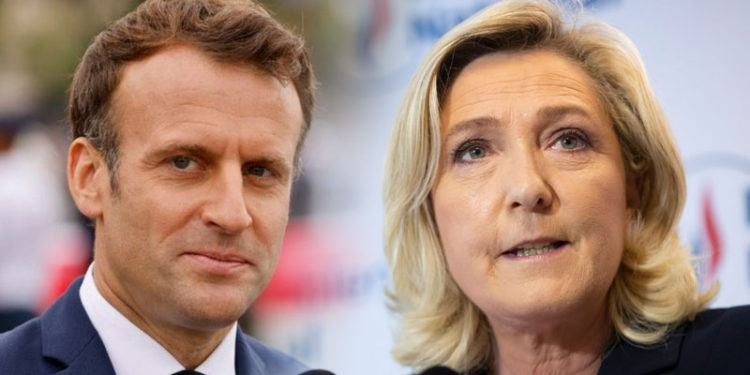Emmanuel Macron y Marine Le Pen se medirán el próximo domingo 24 de abril.