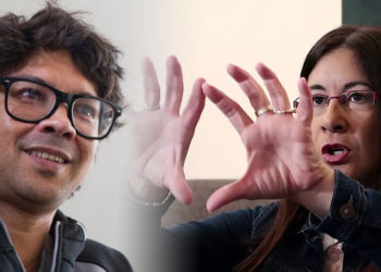 Yunior García y Carleth Morales alzan sus voces en nombre de las víctimas de represión en Cuba y Venezuela.