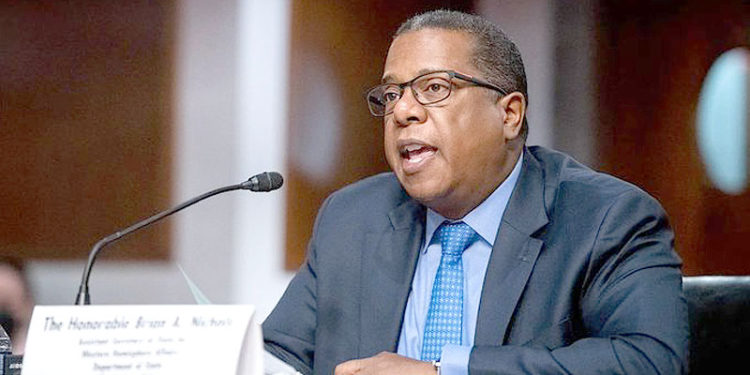 Brian Nichols, subsecretario para América Latina y el Caribe: "Cuba, Nicaragua y Venezuela, no respetan la carta democrática de las Américas. No asistirán a la Cumbre de las Américas". 