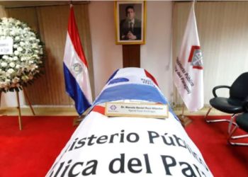 Velatorio del fiscal Marcelo Pecci se lleva a cabo en Paraguay