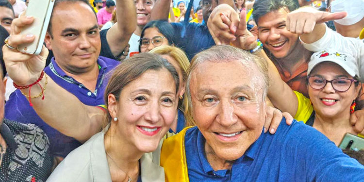 Íngrid Betancourt no ha superado el 0.5%, de intención de voto.