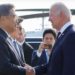 Joe Biden llegó a Corea del Sur en su primer viaje asiático