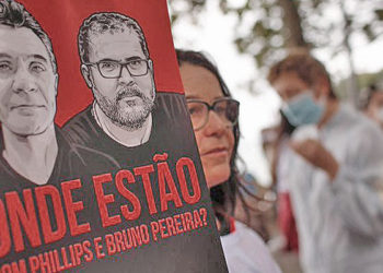 Se presume que los cuerpos encontrados sean del periodista Dom Phillips y el guía Bruno Araújo Pereira.