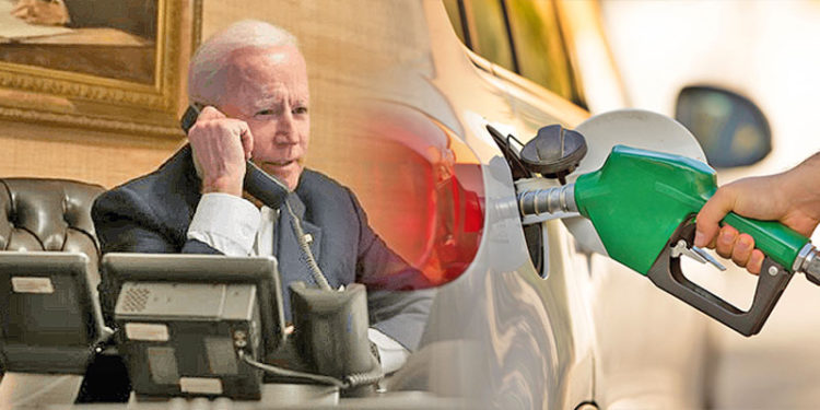 Biden: "el principal responsable de la subida de precios de la gasolina es Vladímir Putin".