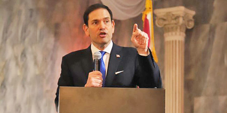 El senador Marco Rubio aplaude la ausencia de AMLO en la Cumbre de Las Américas.