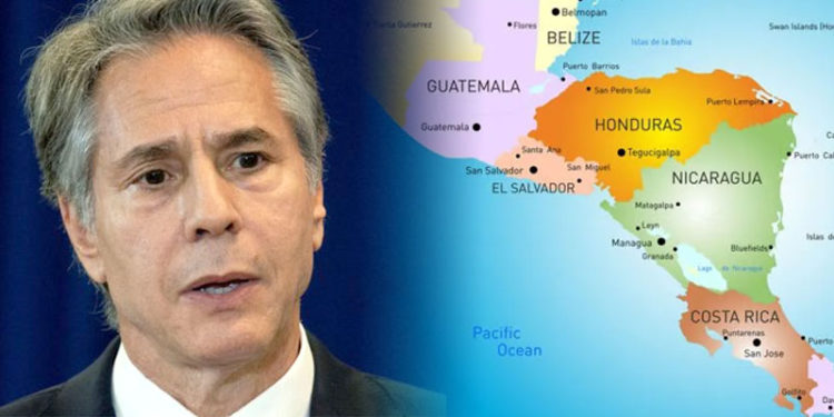 Antony Blinken hizo el anuncio de los 60 corruptos centroamericanos, a quienes se les revocaron sus visas.