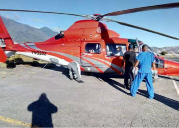 Iván Márquez pudo ser trasladado a Caracas en un helicóptero UH-60