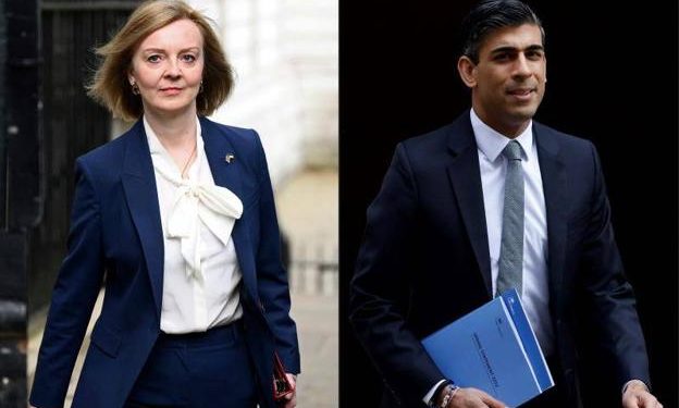 Liz Truss rival de Rishi Sunak por el puesto de Boris Johnson
