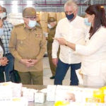 Raúl Castro y Miguel Díaz-Canel están de visita en un proyecto que lleva 9 años, pero no se concreta.