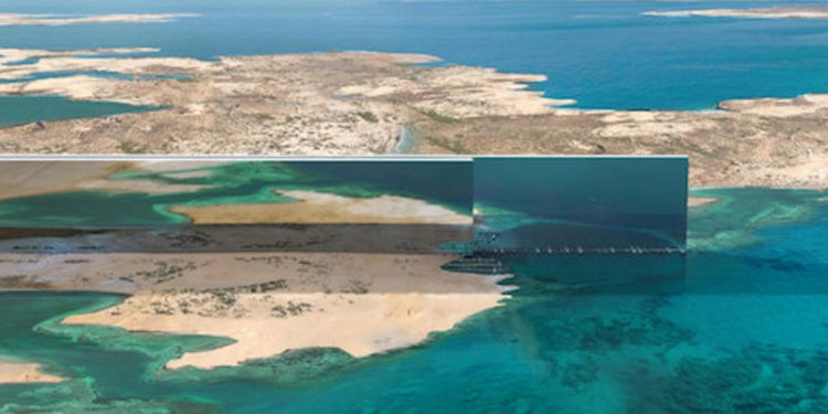 Los 170 kilómetros que recorrerán la ciudad vertical estarán cubiertos de millones de espejos.