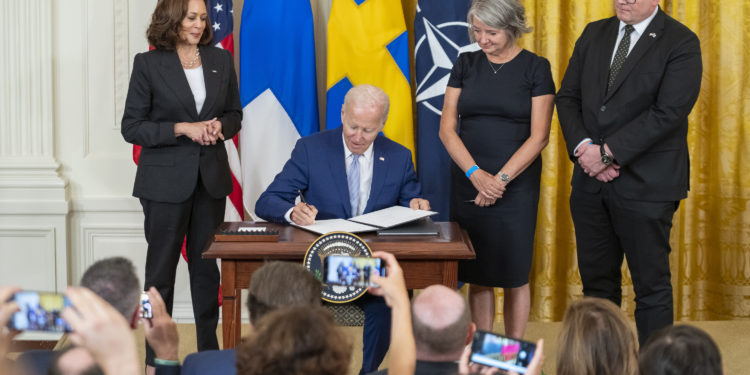 EEUU formalizó apoyo a ingreso de Suecia y Finlandia a la OTAN