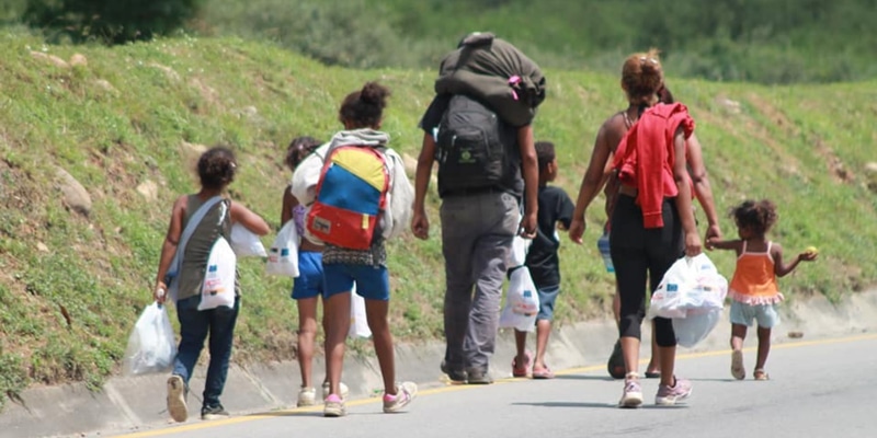 El fenómeno de los migrantes tiende a agravarse. Imagen cortesía Fundación Nueva Ilusión.