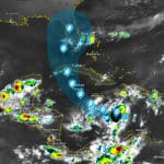 La tormenta Ian podría cambiar a huracán de categoría 3.