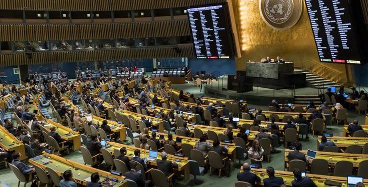 ONU condenó a Rusia por el fraude para anexarse provincias ucranianas