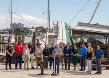 Biden y DeSantis proyectan unidad en Florida: "Valoramos el trabajo conjunto"