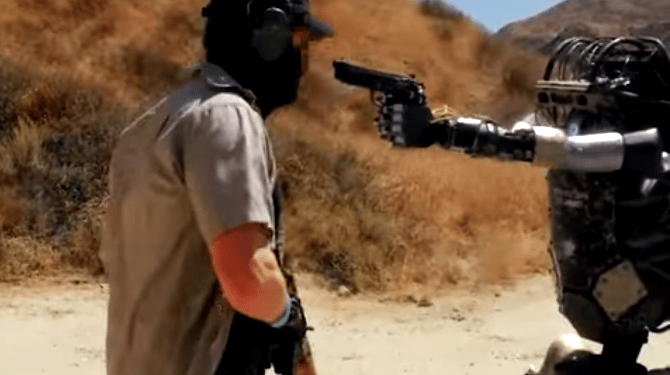 Dan marcha atrás al uso letal de robots parta combatir el crimen