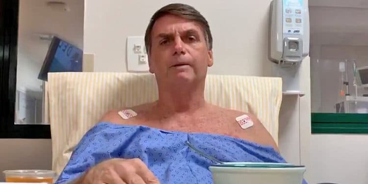 Jai Bolsonaro es hospitalizado de nuevo, tras sufrir fuertes dolores abdominales. Imagen cortesía correio24horas.