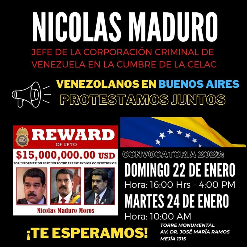 Esta es la invitación a las protestas contra Nicolás Maduro, que se ha hecho circular.