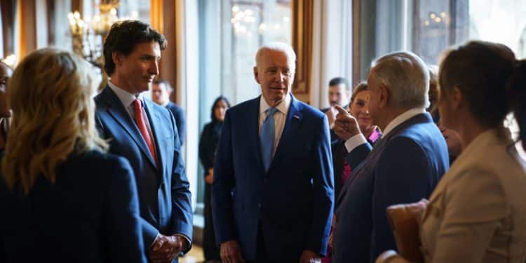 De migración, economía y seguridad fronteriza fueron los acuerdos de Biden y Trudeau con AMLO en México