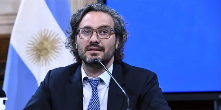 Canciller argentino, Santiago Cafiero.