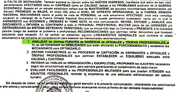 MinDefensa de Venezuela  reconoce que apresto operativo de las FF.AA.BB. está "seriamente comprometido"