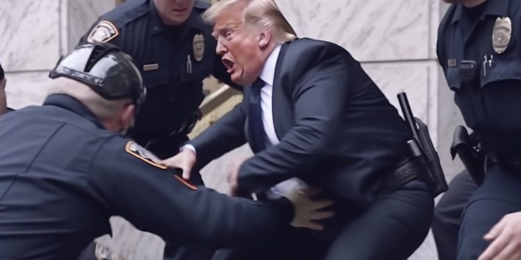 Fake News: Fotos del arresto de Trump fueron realizadas por inteligencia artificial