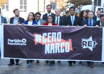 El Partido Republicano de Chile, presentó su propuesta "Cero narco", con 11 puntos de trabajo.