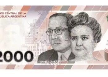 Ante creciente  inflación Banco Central de Argentina emite billete de 2.000 pesos