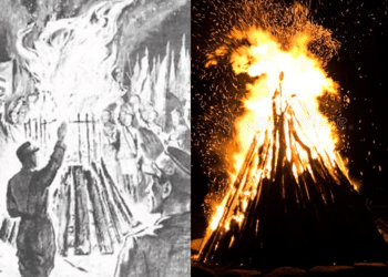 Dos hogueras, dos mundos