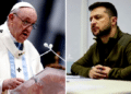 El papa Francisco y Zelenski se reúnen este sábado en El Vaticano