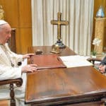 Volodímir Zelenski y el Papa Francisco estuvieron reunidos a puertas cerradas, luego de que Zelenski se reuniera primero con autoridades italianas.