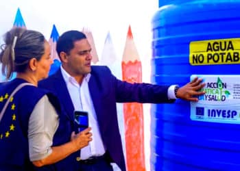 Unión Europea cofinancia  instalación de cosechadoras de agua de lluvias en el municipio Maneiro