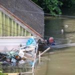 Inundaciones por ruptura de represa Kajovka