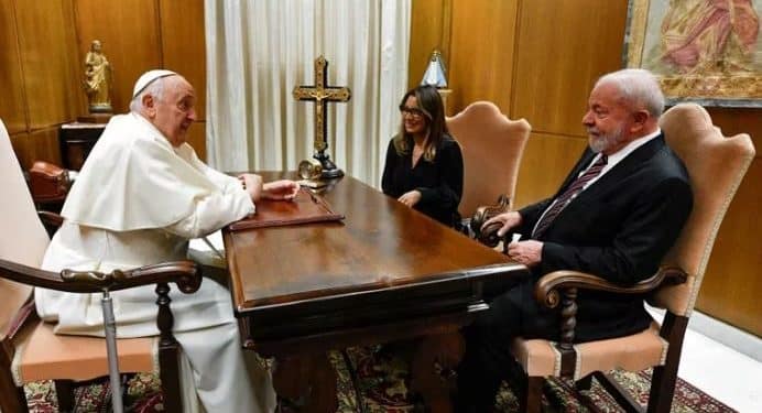 Conversaron de los problemas de la región: Papa Francisco recibió a Lula Da Silva en un "clima de mucha amistad"