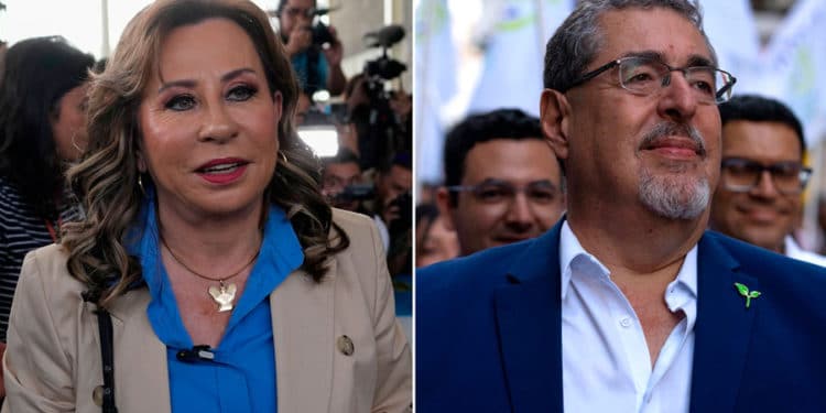 Guatemala: Sandra Torres y Bernardo Arévalo irían a segunda vuelta el 20 de agosto