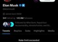 Elon Musk desata el caos al imponer cuantos twits puede ver en su cuenta: 600 por día