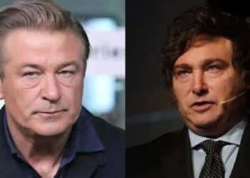 Alec Baldwin comparó al candidato presidencial de Argentina, Javier Milei, con un asesino en serie