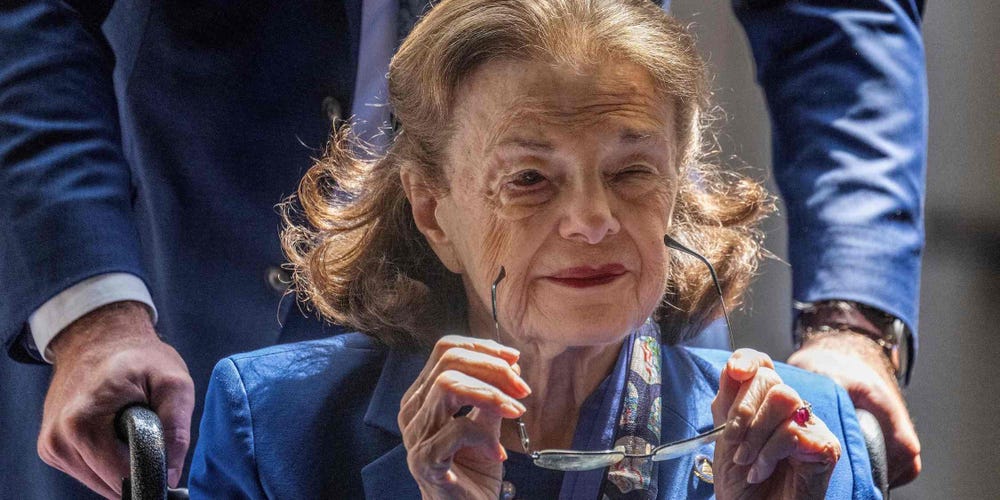 Dianne Feinstein - 90 años - Foto Archivo